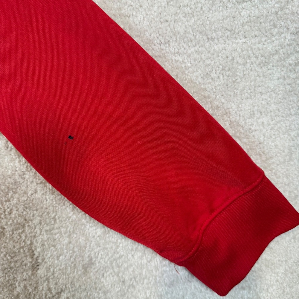 Air Jordan Track Jacket Full Zip Athletic Warm Up Red Jacket Boys XL - Picture 5 of 7